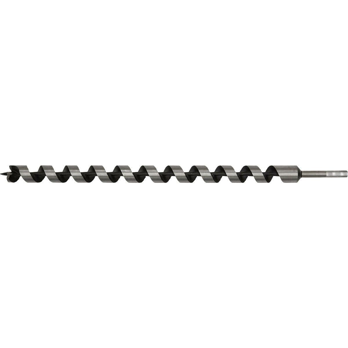 30 x 600mm Hardened Auger Wood Drill Bit Hexagonal Shank Woodwork Timber