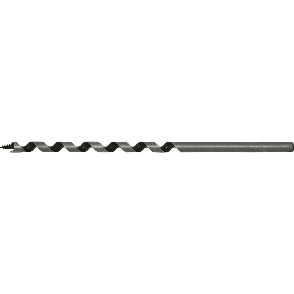 6 x 155mm Hardened Auger Wood Drill Bit Hexagonal Shank Woodwork Timber