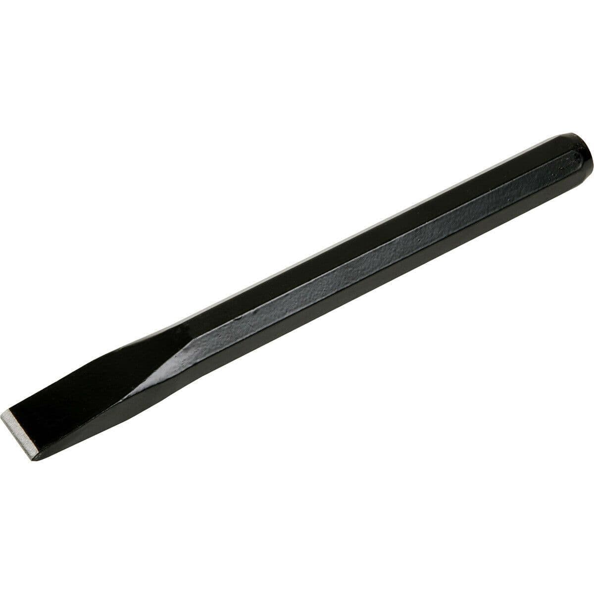 Drop Forged Steel Cold Chisel 25mm x 250mm Octagonal Shaft Metal Chisel