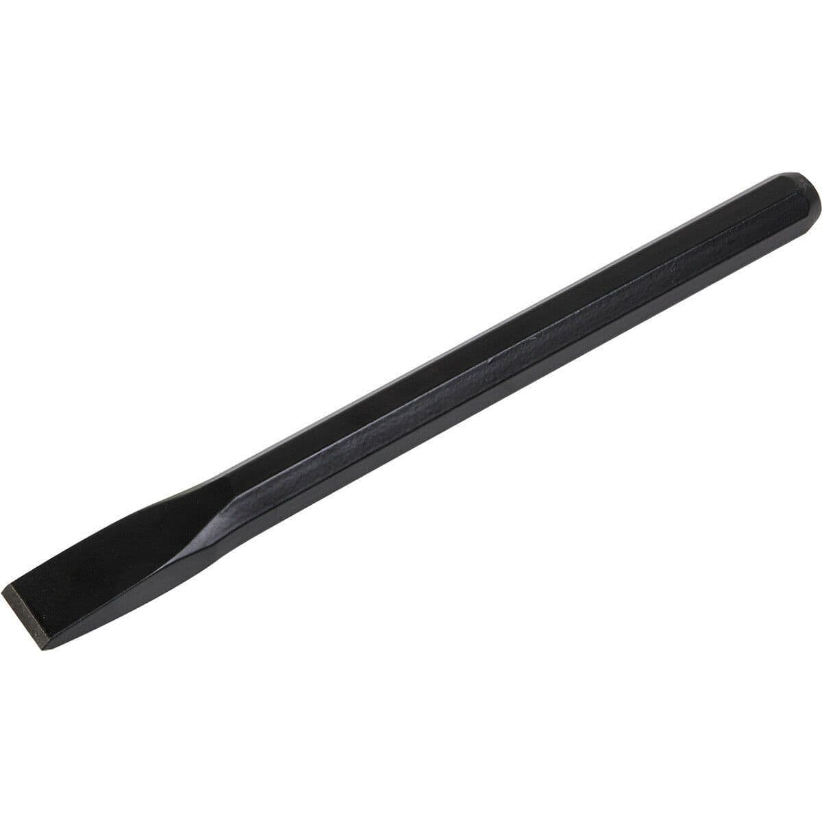 Drop Forged Steel Cold Chisel 25mm x 300mm Octagonal Shaft Metal Chisel