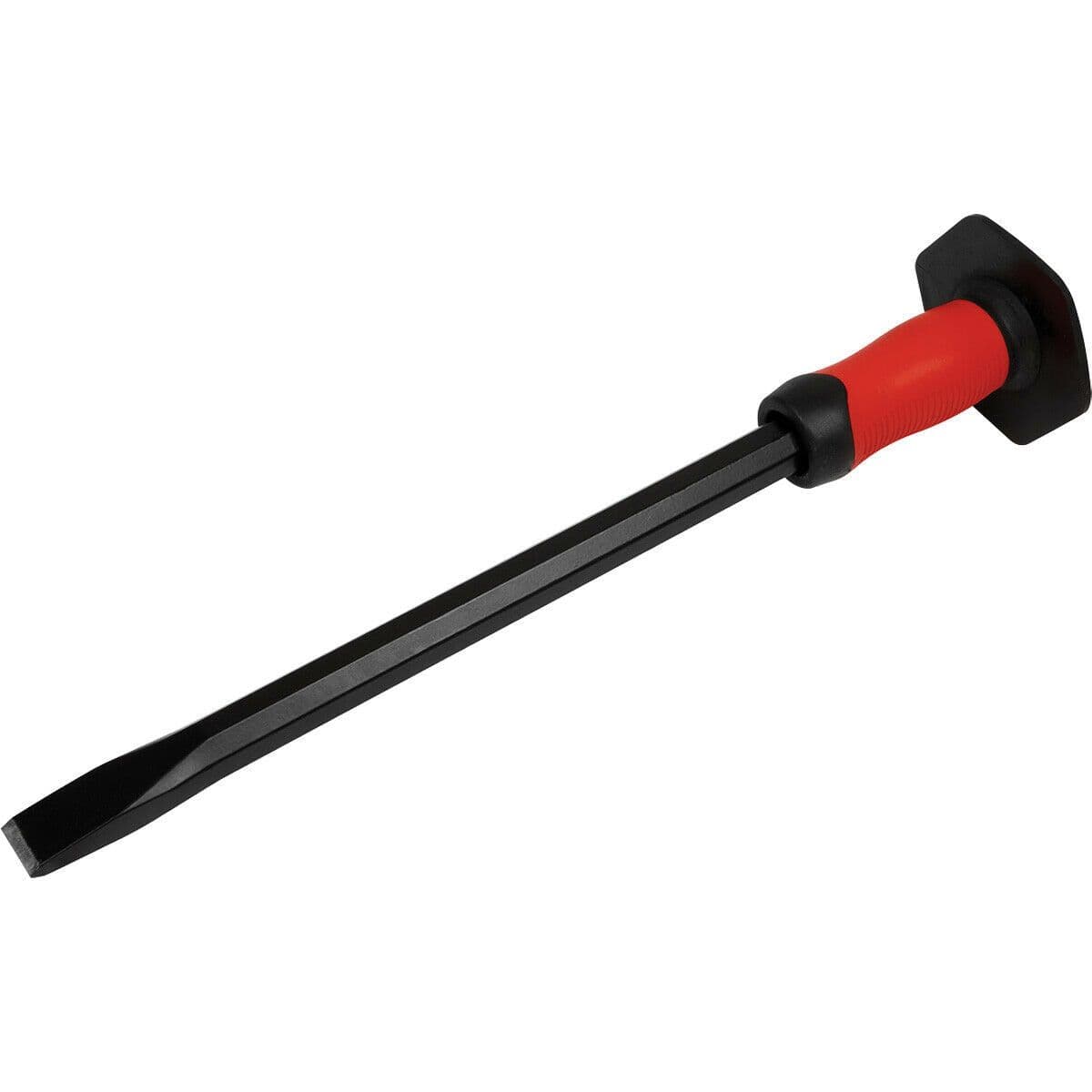 Drop Forged Steel Cold Chisel Safety Grip 25mm x 450mm Octagonal Shaft