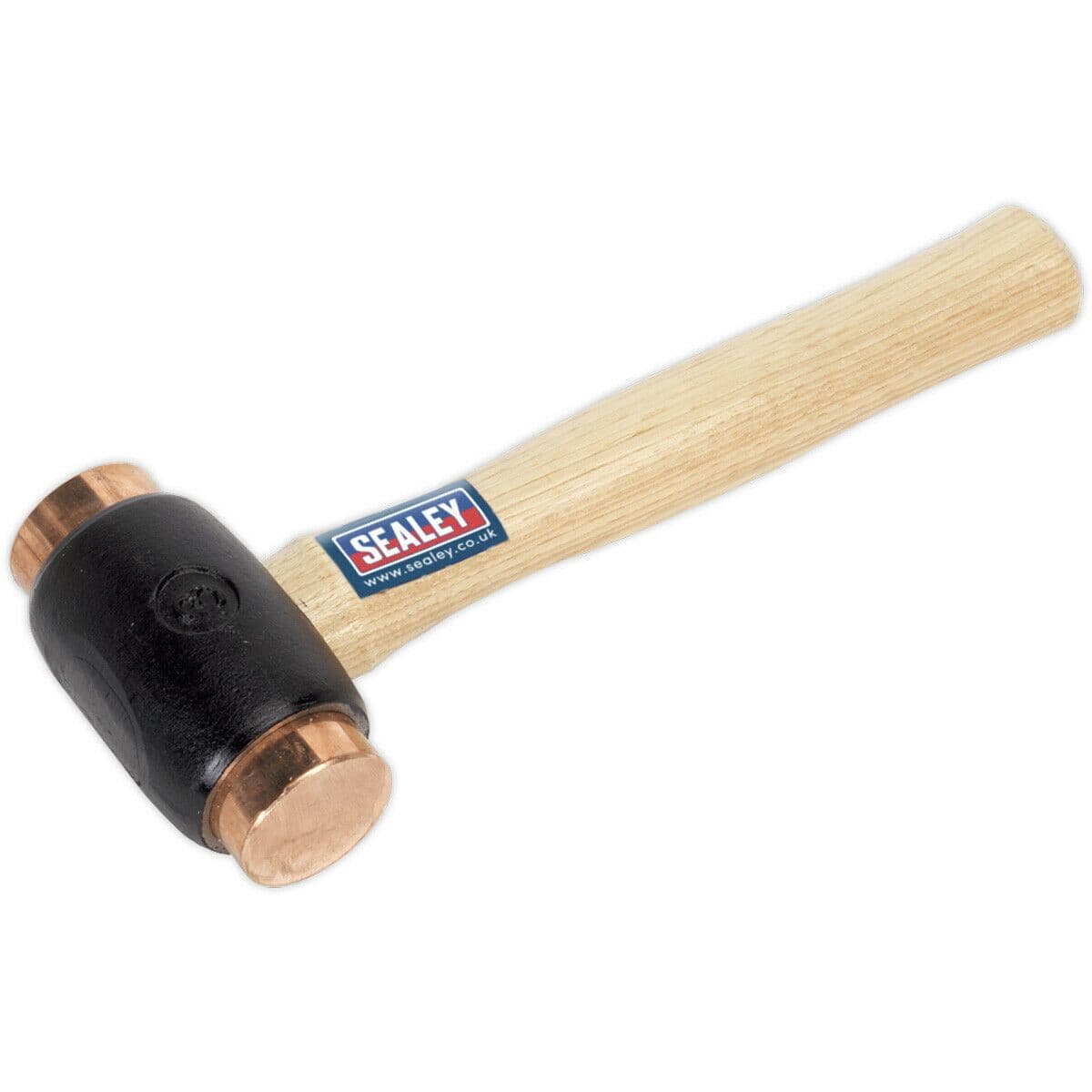 4.3lb Copper Faced Hammer - Hickory Wooden Shaft - Extra Heavy Construction