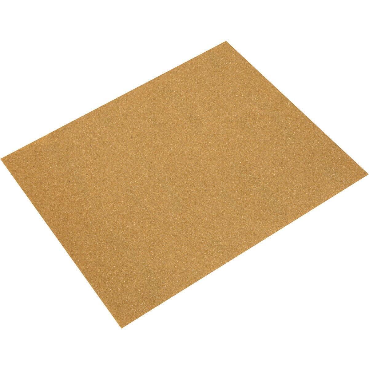 5 PACK Coarse Glasspaper 280 x 230mm Suitable Hand Use Wood Paint Finish