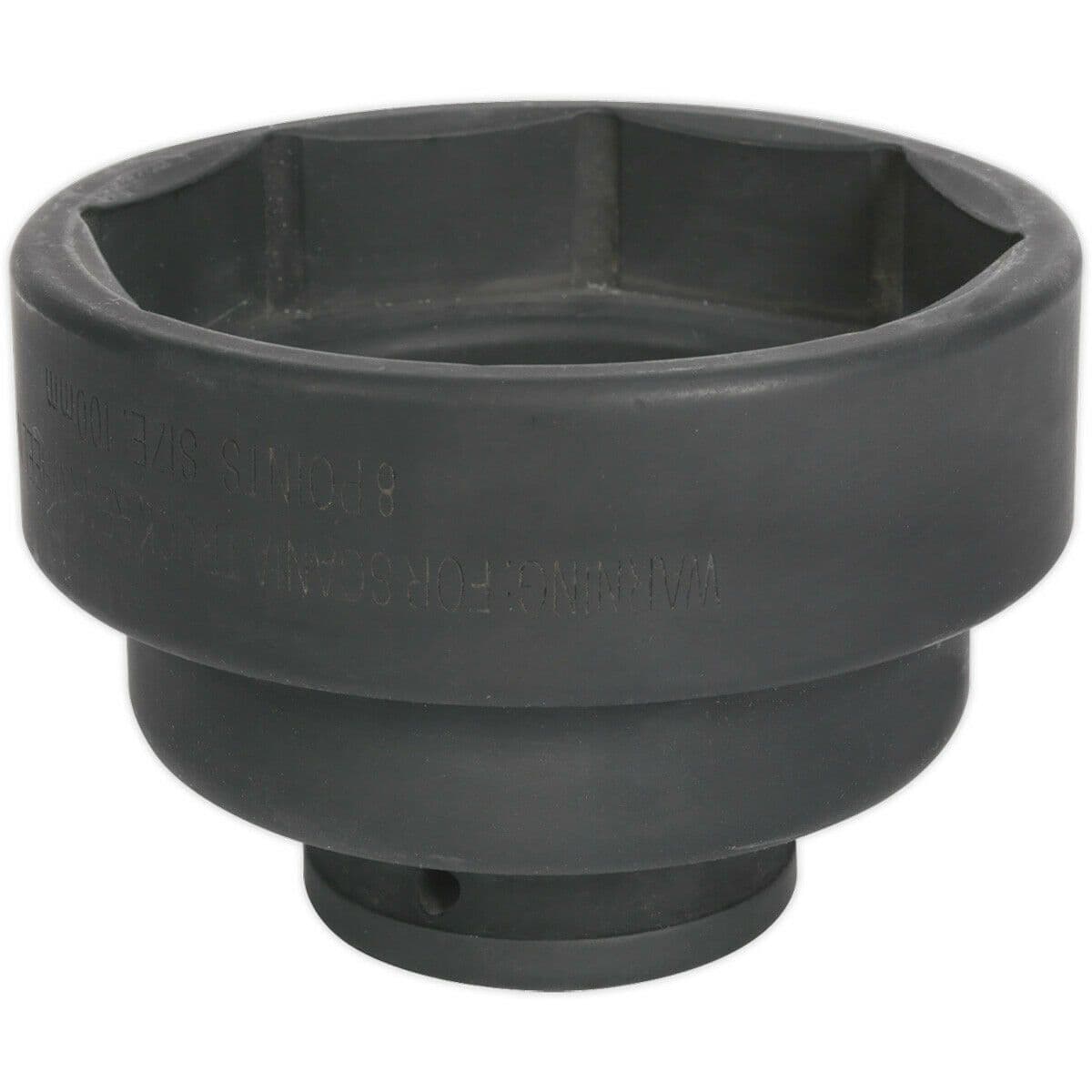 100mm SCANIA Rear Hub Nut Socket 3 4" Square Drive 8 Point Impact Bit