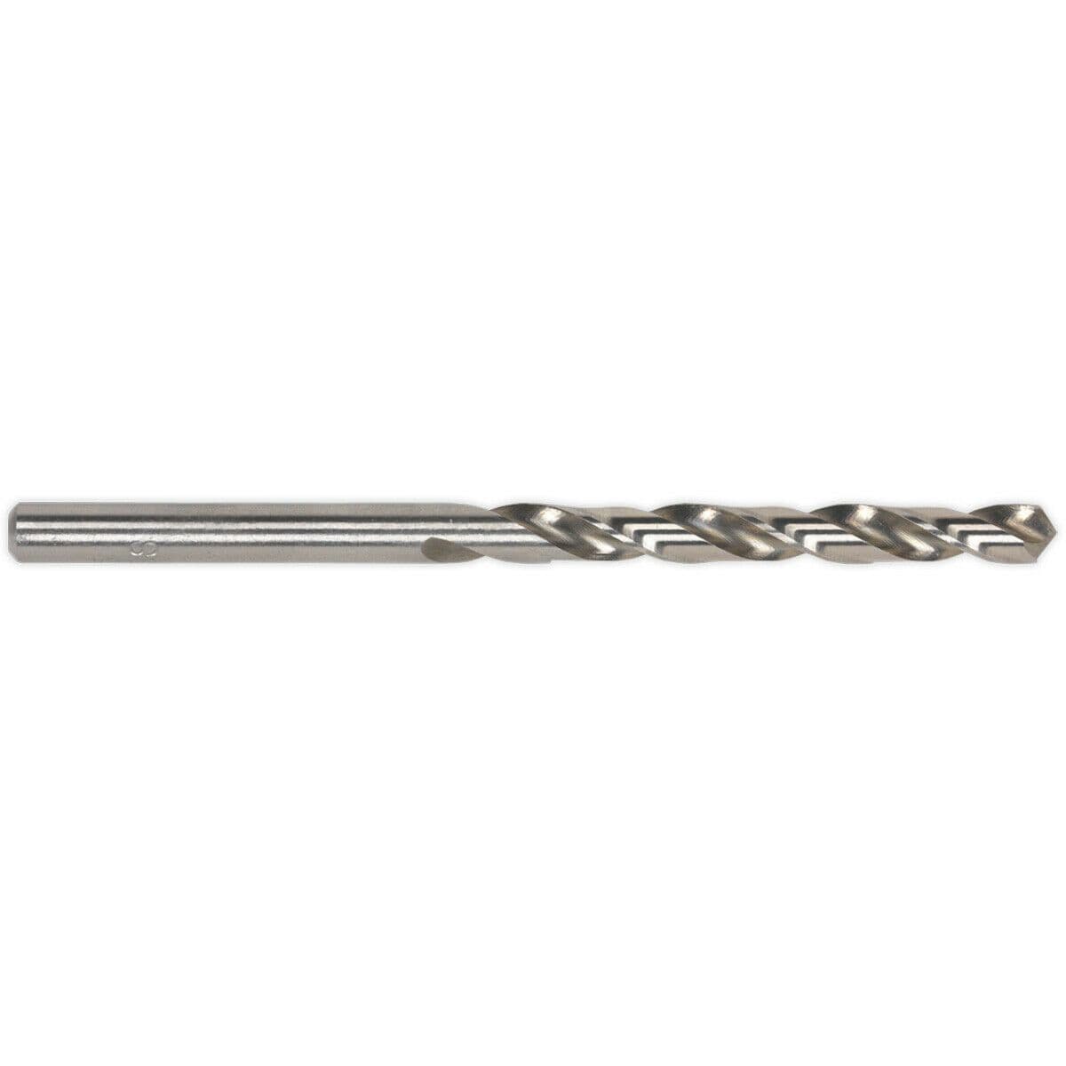 10 PACK 2.5 x 55mm Fully Ground HSS Drill Bit High Speed Clog Free Drill Bit