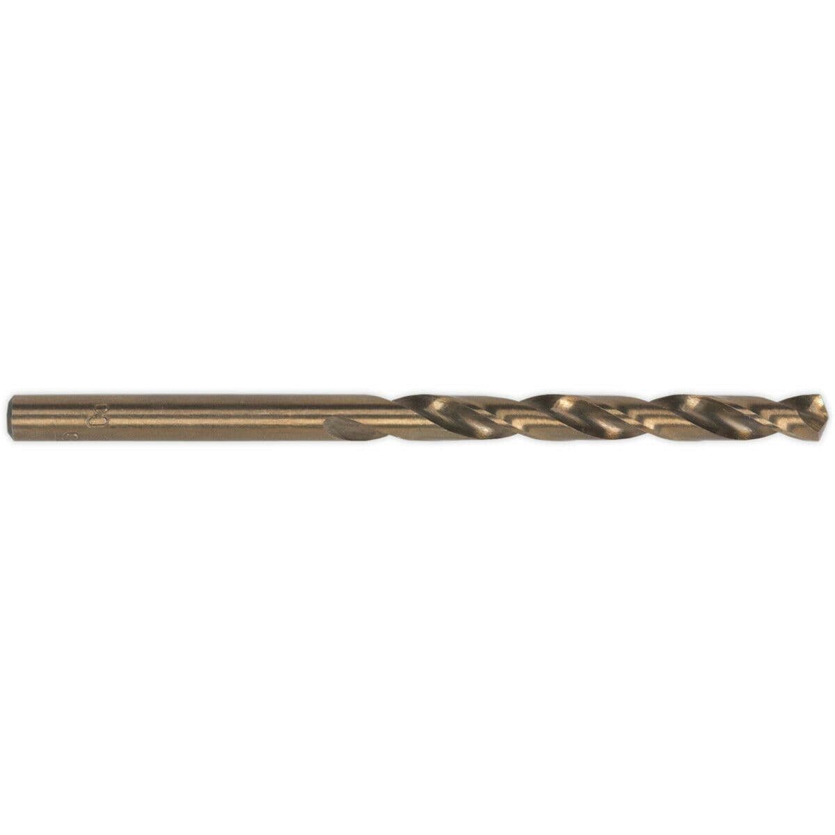 10 PACK 9mm Fully Ground HSS Cobalt Drill Bit Long Life Clog Free Drill Bit