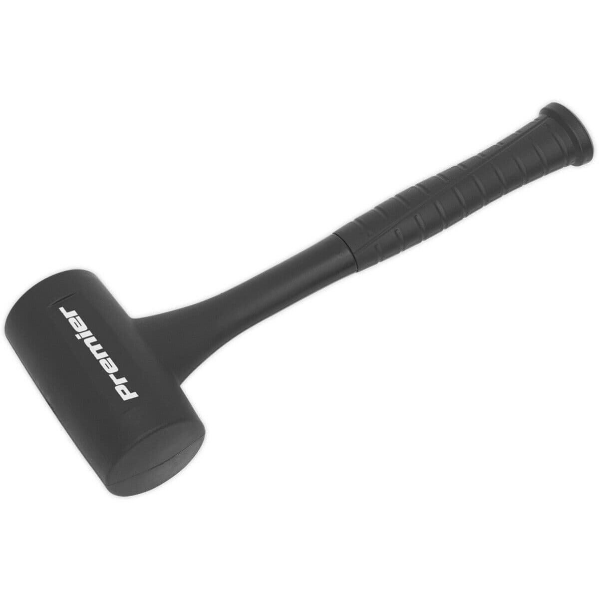 2.2lb Shot-Loaded Dead Blow Hammer - Anti-Rebound Hammer - Nitrile Rubber