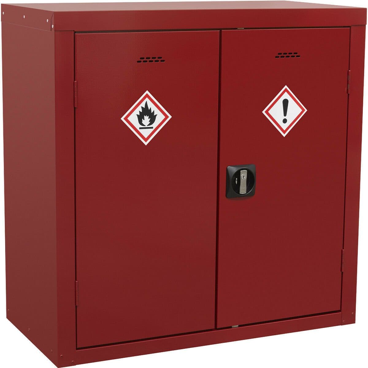 Agrochemical Substance Cabinet - 900 x 460 x 900mm - 2 Door - 2-Point Key Lock