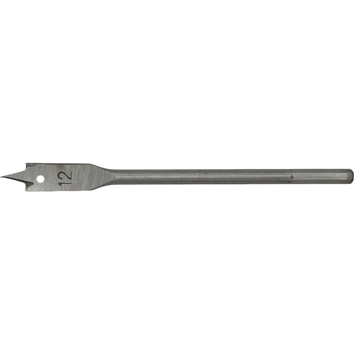 12 x 152mm Fully Hardened Wood Drill Bit Hex Shank High Performance Woodwork