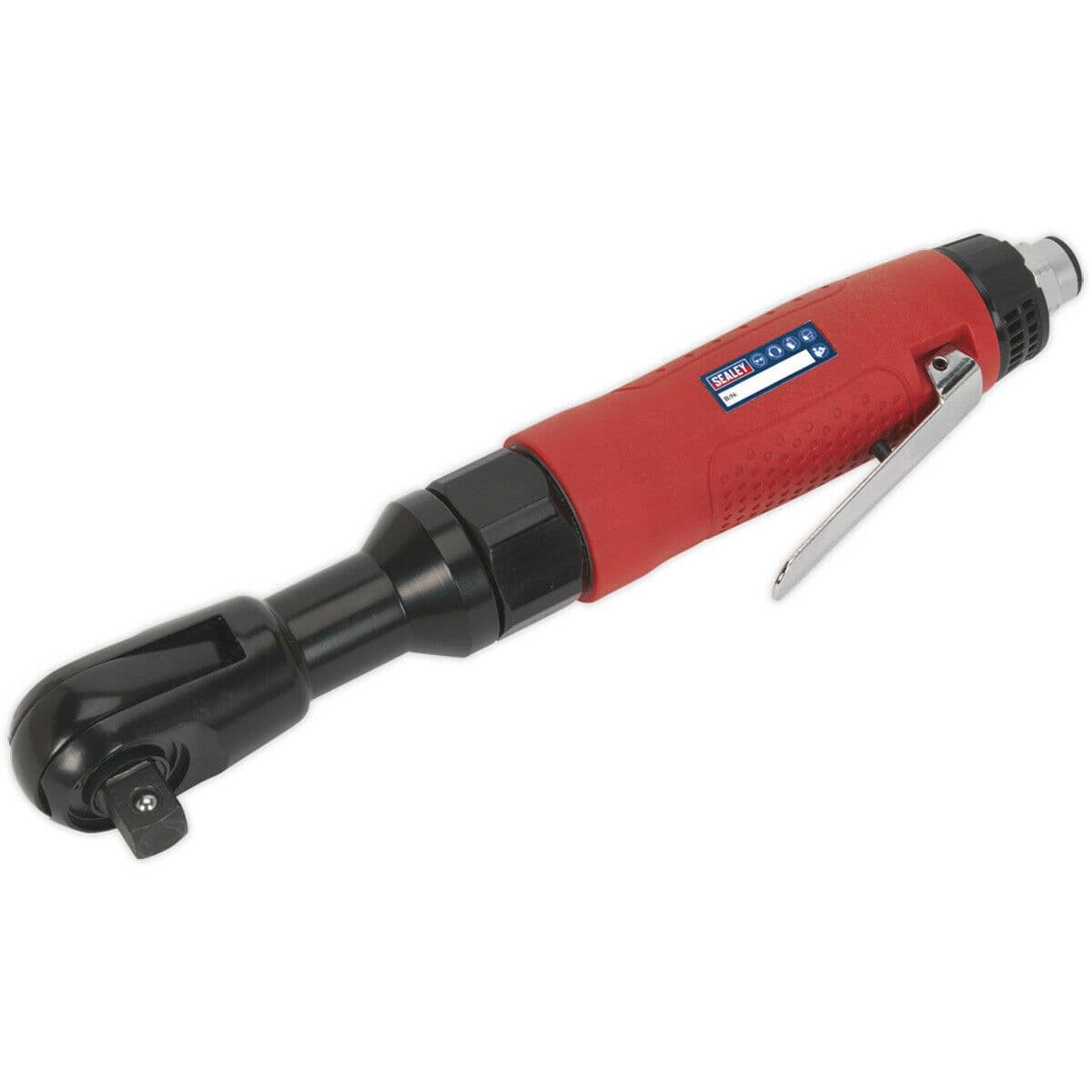 Air Ratchet Wrench 1 2" Sq Drive 1 4" BSP Inlet Finger Operated Trigger