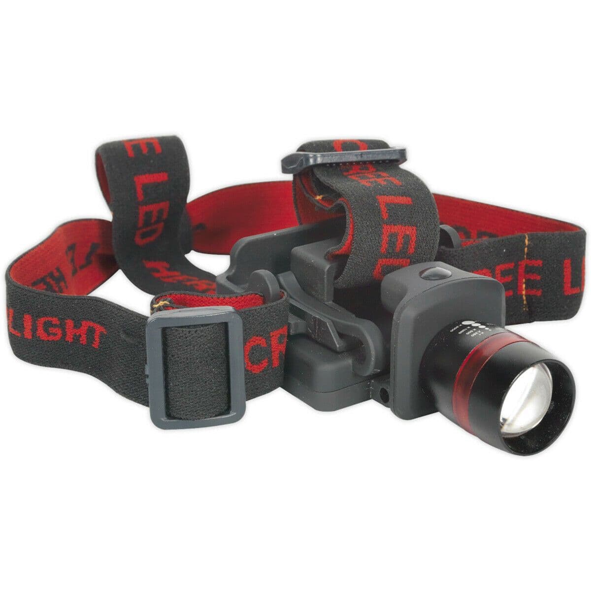 Head & Hat Torch 3W LED Adjustable Headband Battery Powered