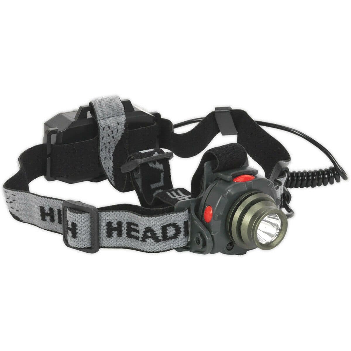 Hands Free Head & Hat Torch 3W LED Auto Sensor Adjustable Band
