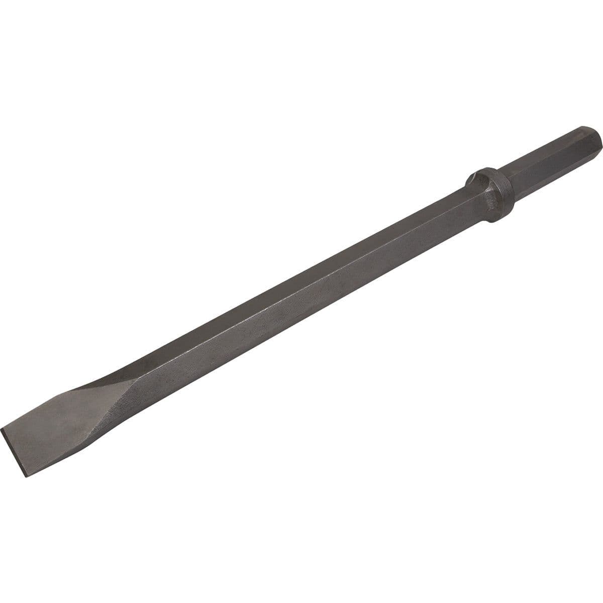 35 x 490mm Flat Point Breaker Chisel 1" Hex Shank Impact Demolition Chisel