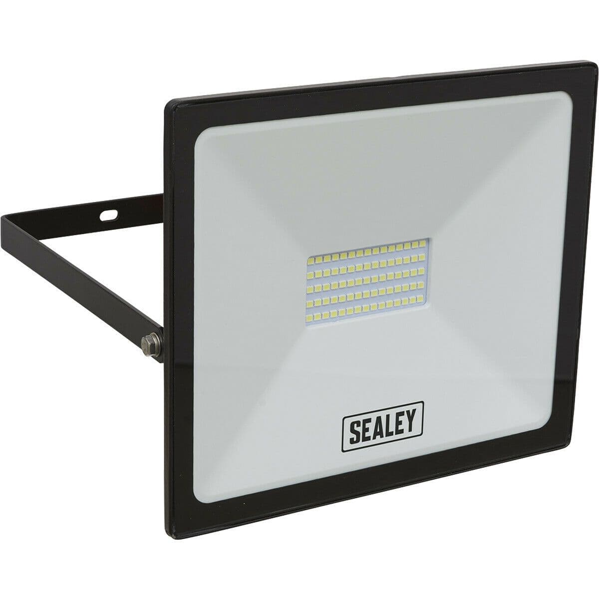 Extra Slim Floodlight Wall Bracket 50W SMD LED IP65 Rated 4500 Lumens