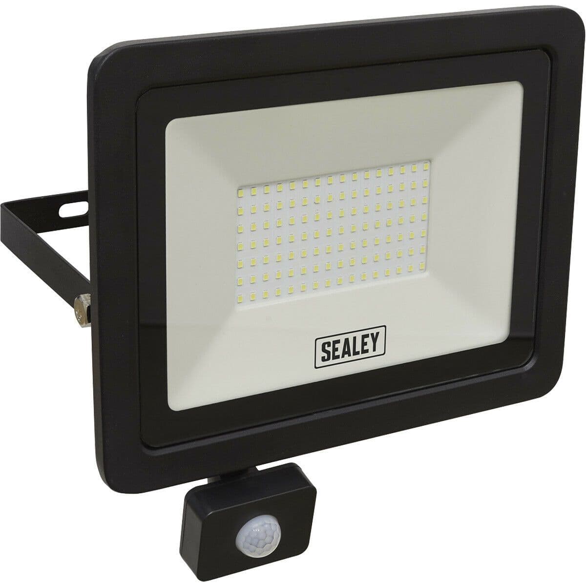 Extra Slim Floodlight PIR Sensor 100W SMD LED IP65 Rated 8500 Lumens