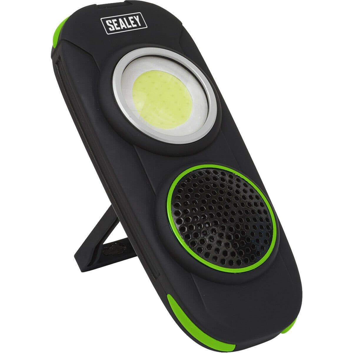 Rechargeable Torch Built Wireless Speaker 10W COB LED USB Cable