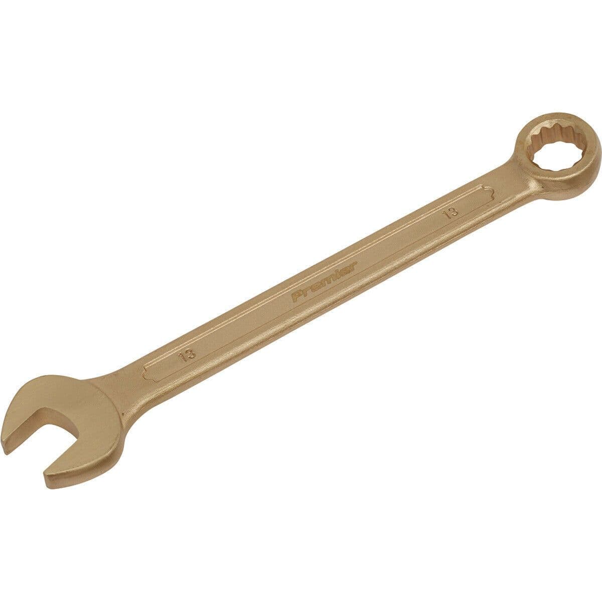 13mm Non Sparking Combination Spanner Open End & 12 Point WallDrive Ring