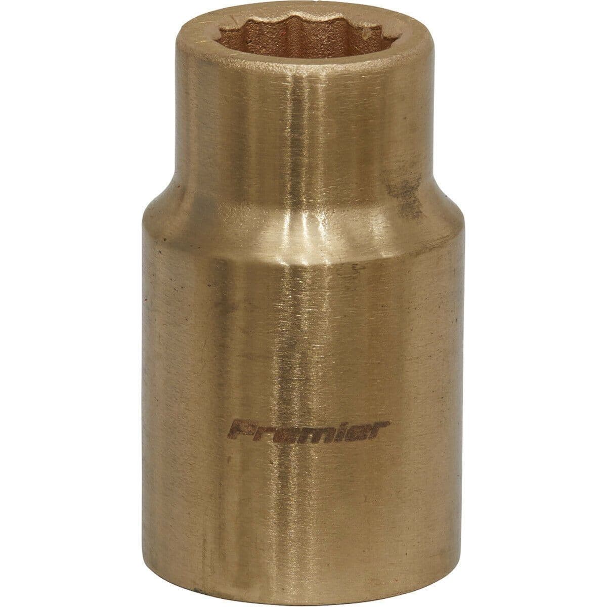 12mm Non Sparking WallDrive Socket 1 2" Square Drive Beryllium
