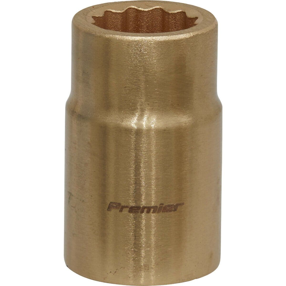 15mm Non Sparking WallDrive Socket 1 2" Square Drive Beryllium