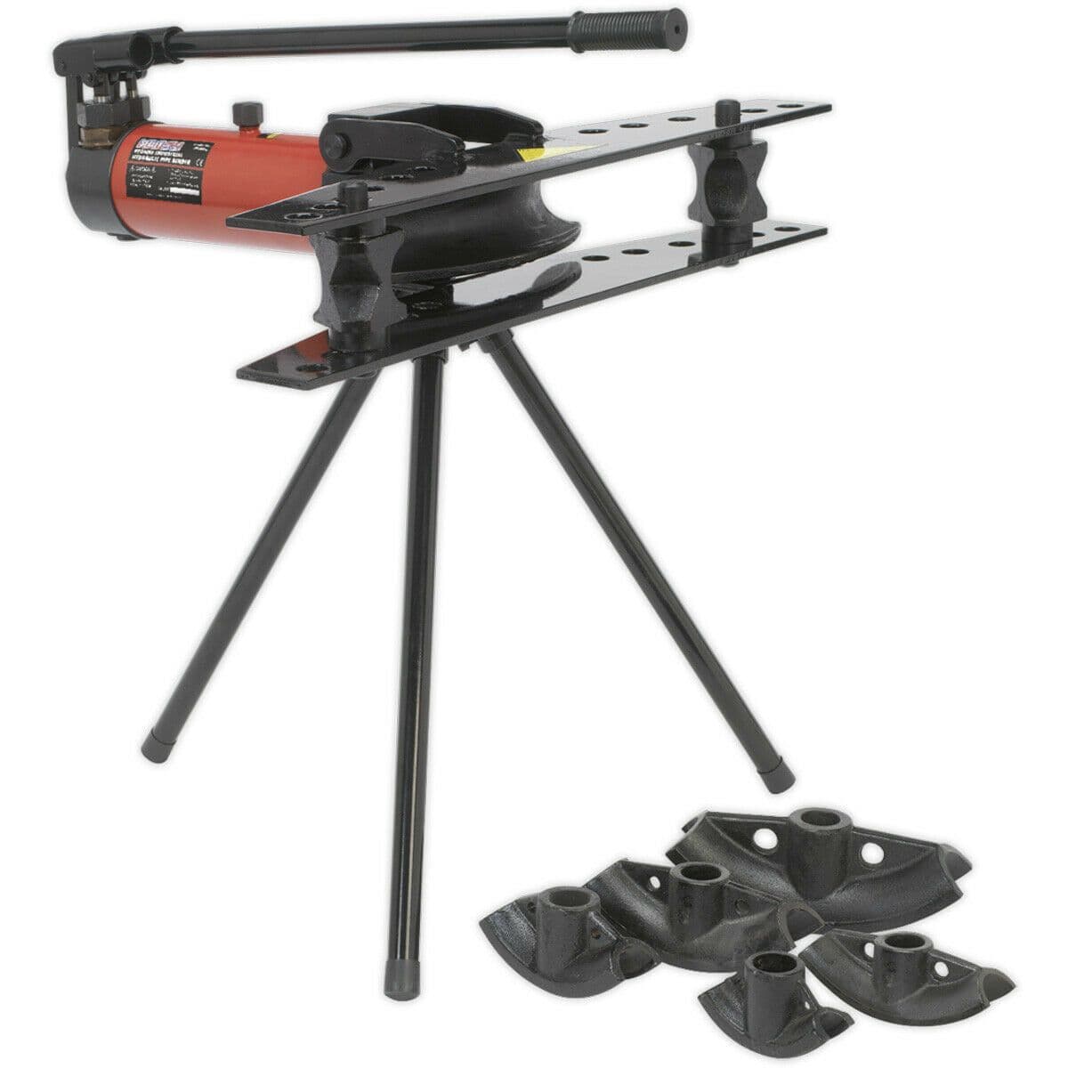 9 Tonne Industrial Pipe Bender Stand 2 Speed Hydraulic Pump Tripod