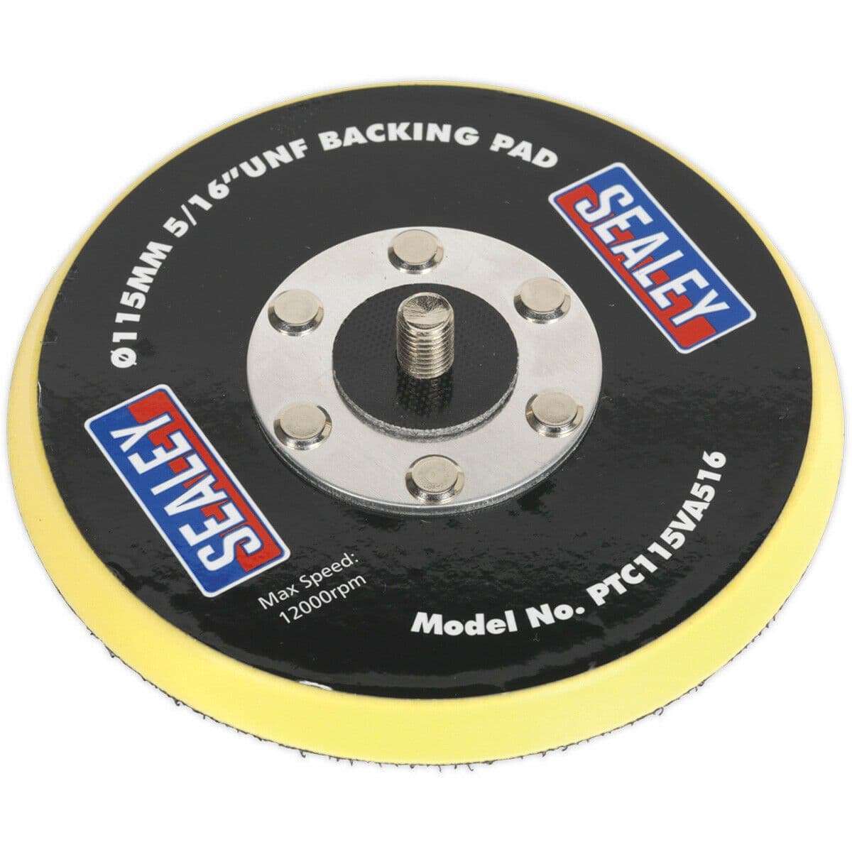 115mm Hook Loop Backing Pad 5 16 Inch UNF Thread Buffing Polishing