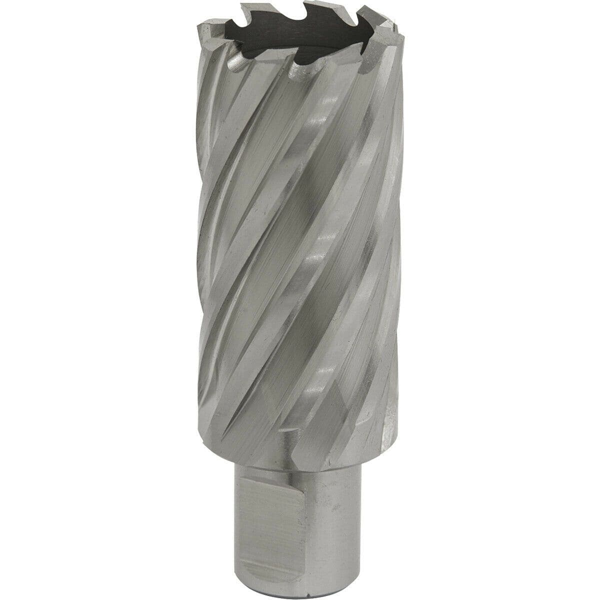 28mm x 50mm Depth Rotabor Cutter M2 Steel Annular Metal Core Drill 19mm Shank