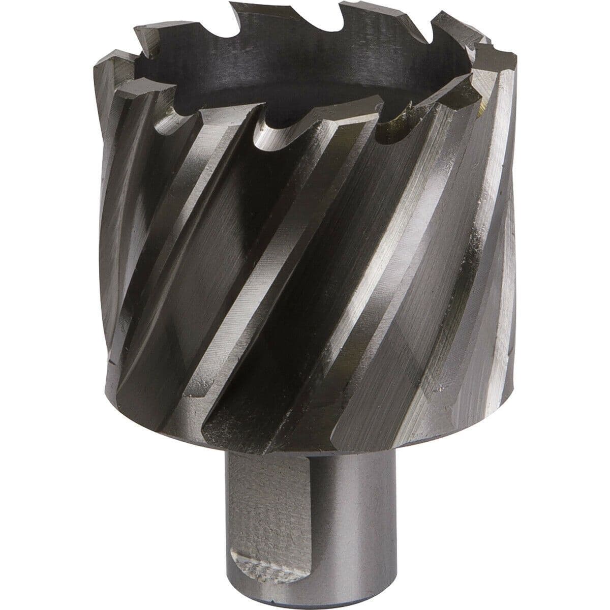 46mm x 25mm Depth Rotabor Cutter M2 Steel Annular Metal Core Drill 19mm Shank