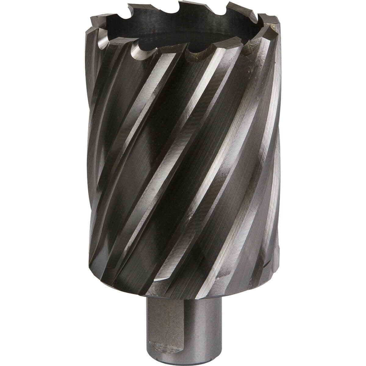 48mm x 50mm Depth Rotabor Cutter M2 Steel Annular Metal Core Drill 19mm Shank
