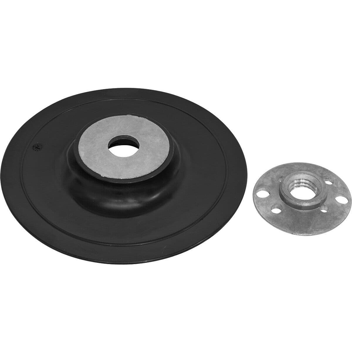 115mm Rubber Backing Pad M14 x 2mm Orbital Sanding & Polishing Disc Plate