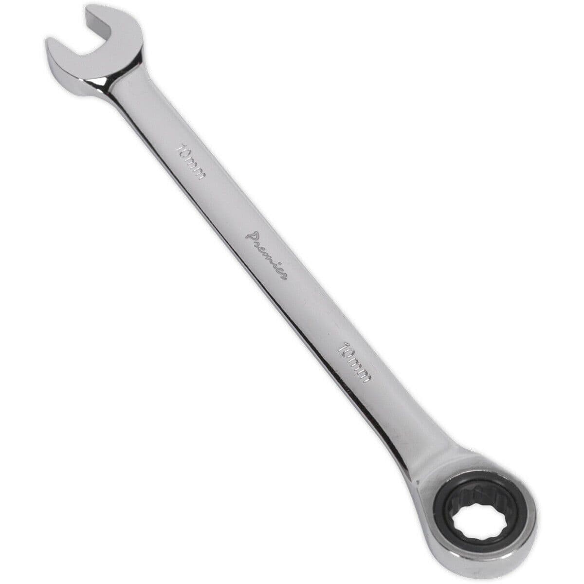 10mm Ratchet Combination Spanner Chrome Vanadium Steel 72 Tooth Ratchet Ring