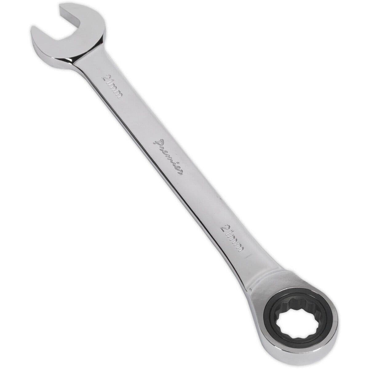 21mm Ratchet Combination Spanner Chrome Vanadium Steel 72 Tooth Ratchet Ring