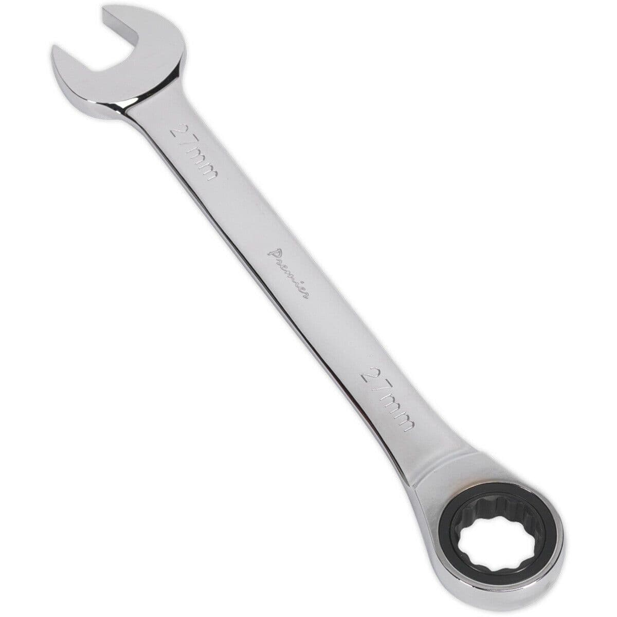 27mm Ratchet Combination Spanner Chrome Vanadium Steel 72 Tooth Ratchet Ring