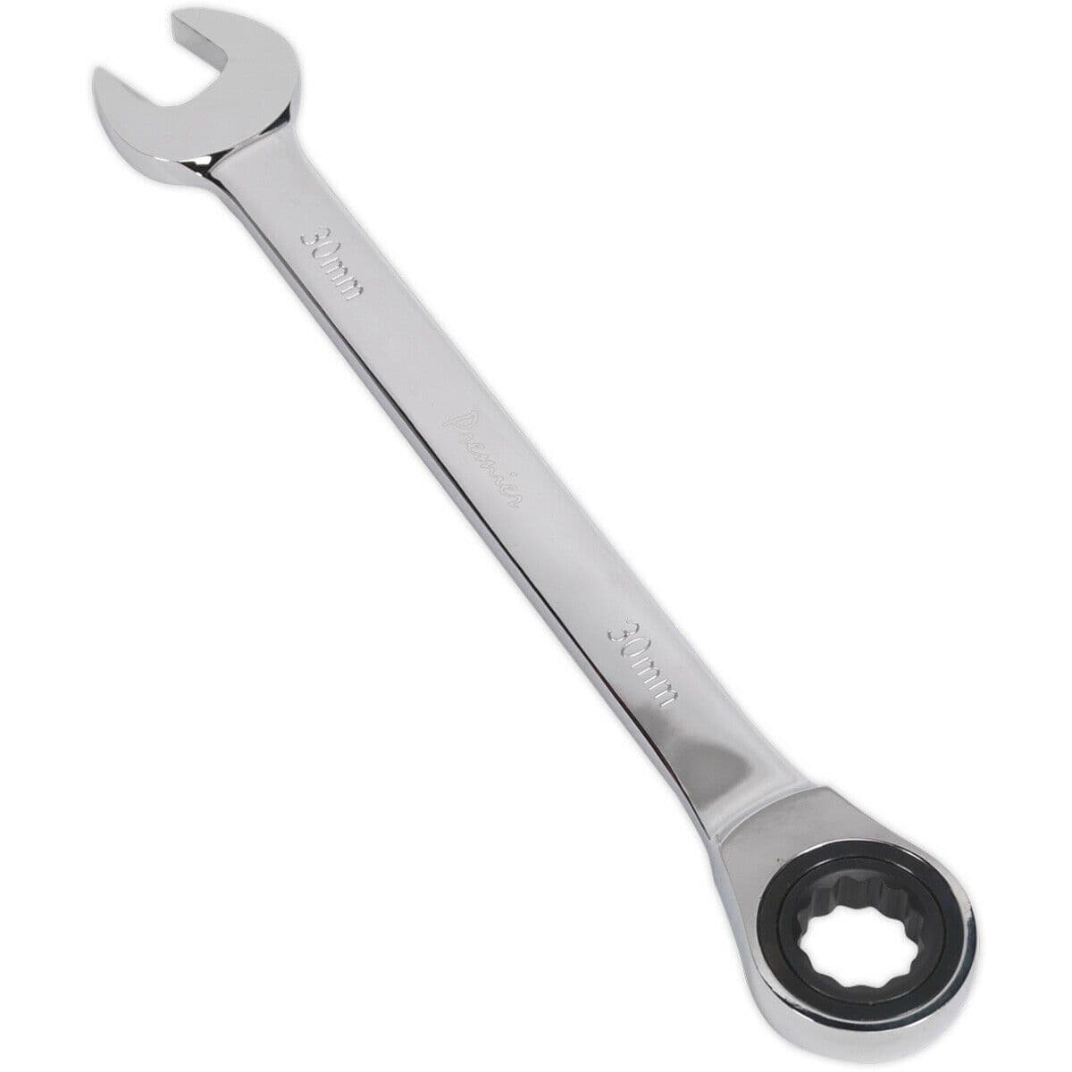 30mm Ratchet Combination Spanner Chrome Vanadium Steel 72 Tooth Ratchet Ring