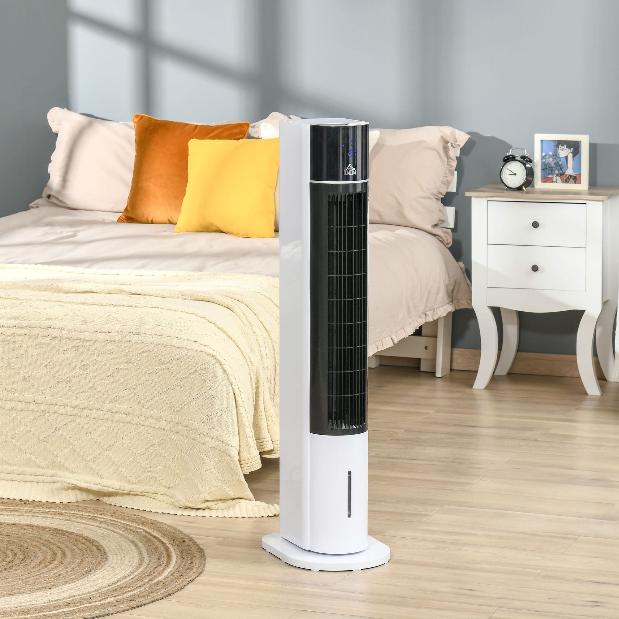 Bladeless Air Cooler Evaporative Tower Fan Humidifier Unit