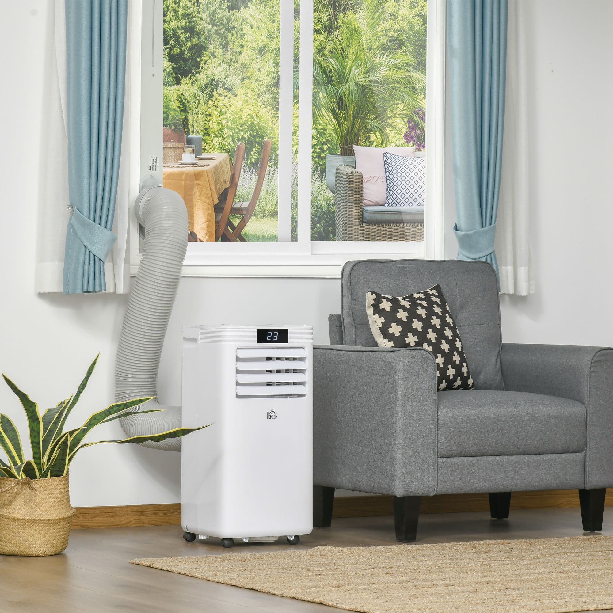 7000 BTU Air Conditioner Portable AC Unit for Dehumidifying Remote