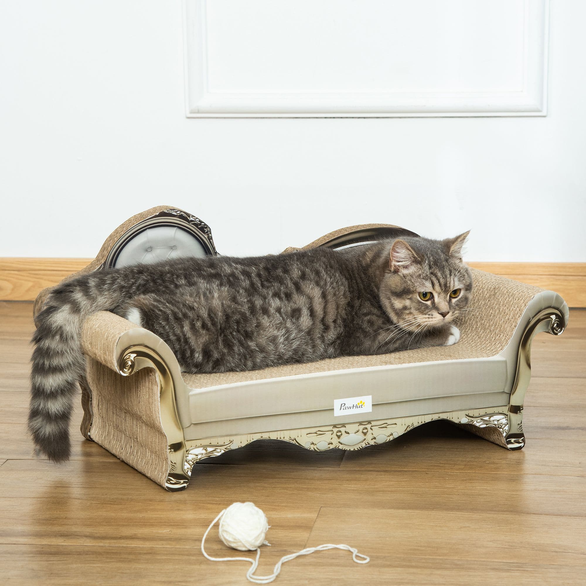 Cat Scratching Bed Scratcher Board Pet Furniture Modern with Catnip