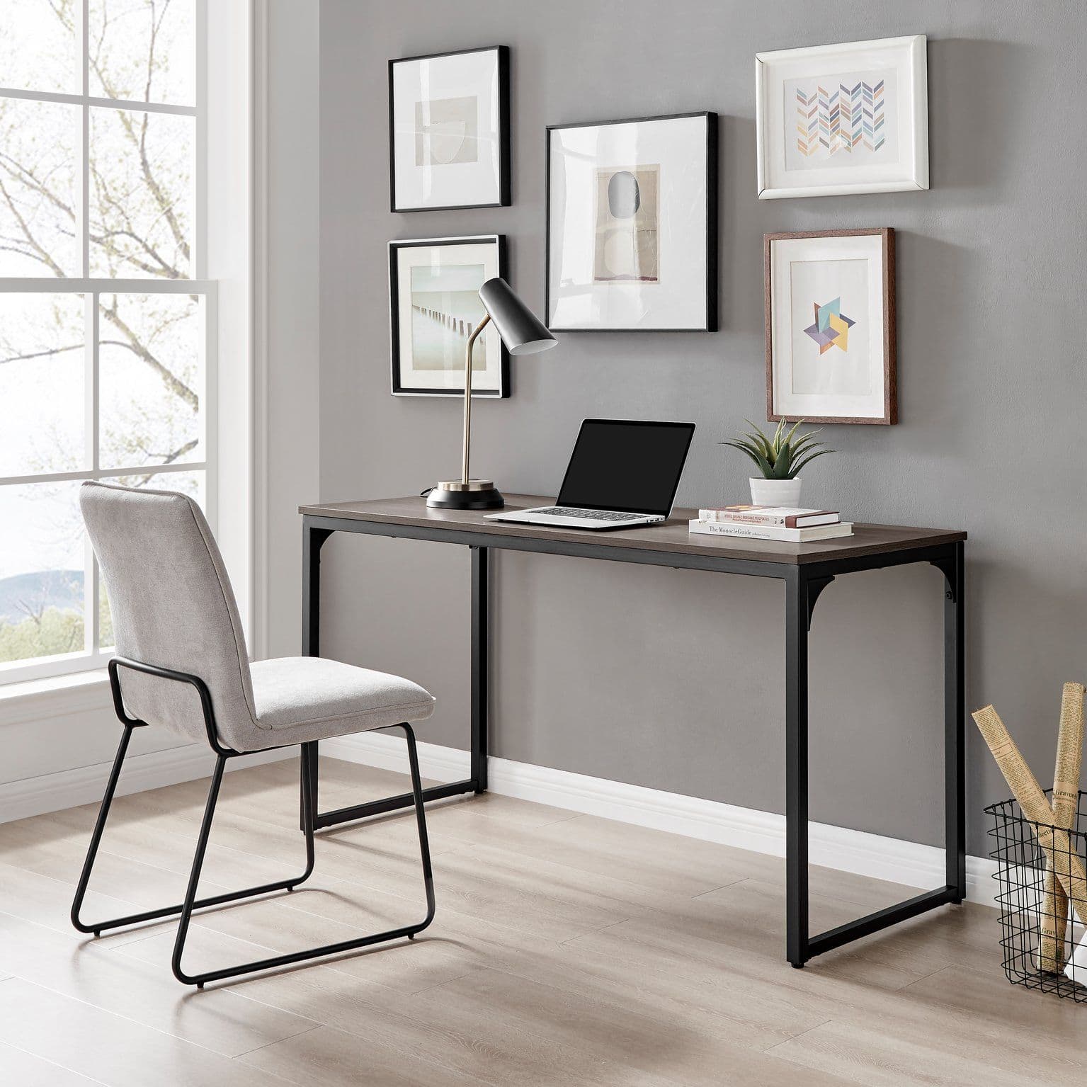 Kendrick 140cm Melamine Coated Home Office Computer Desk Legs