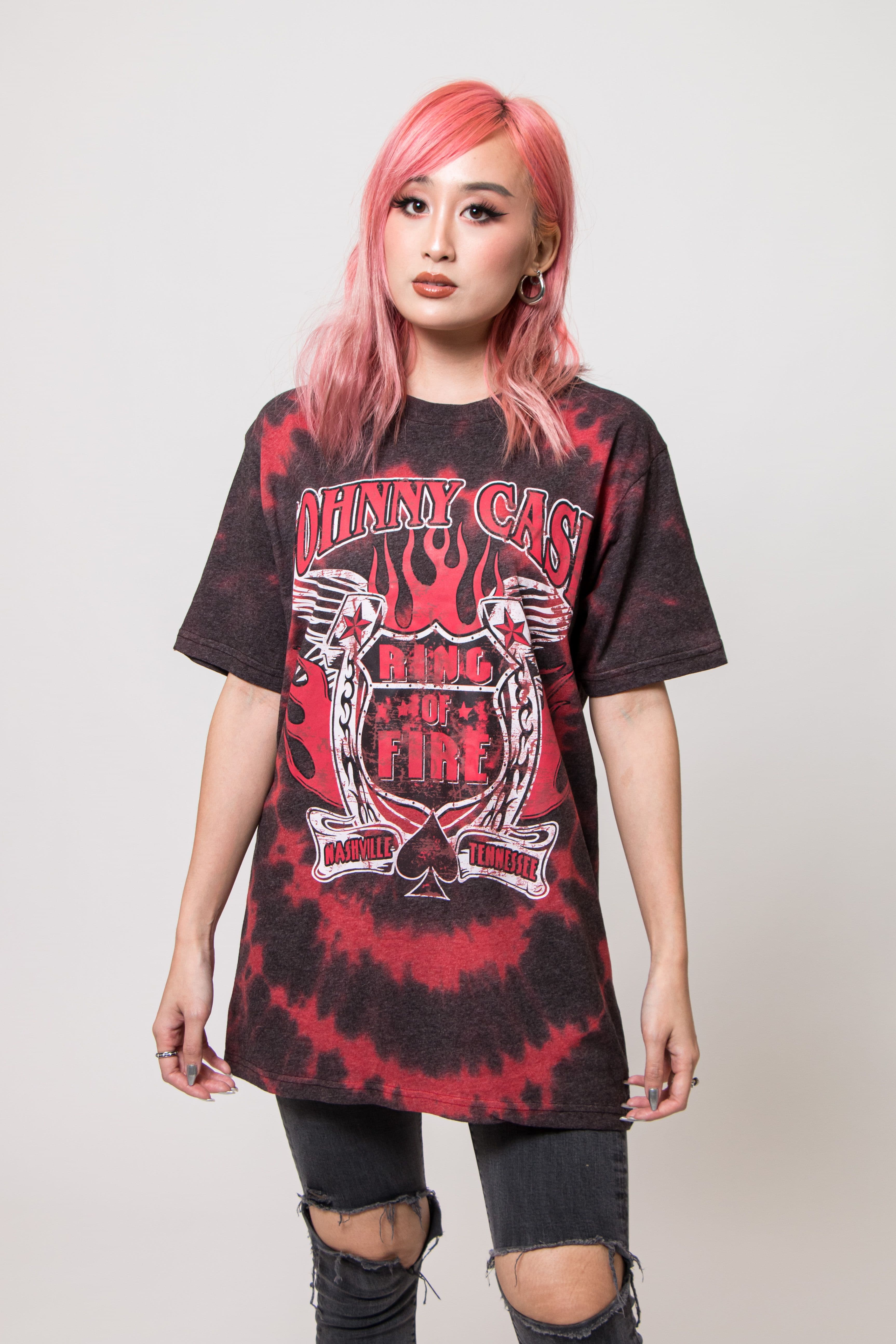 Ring Fire Tie Dye T Shirt