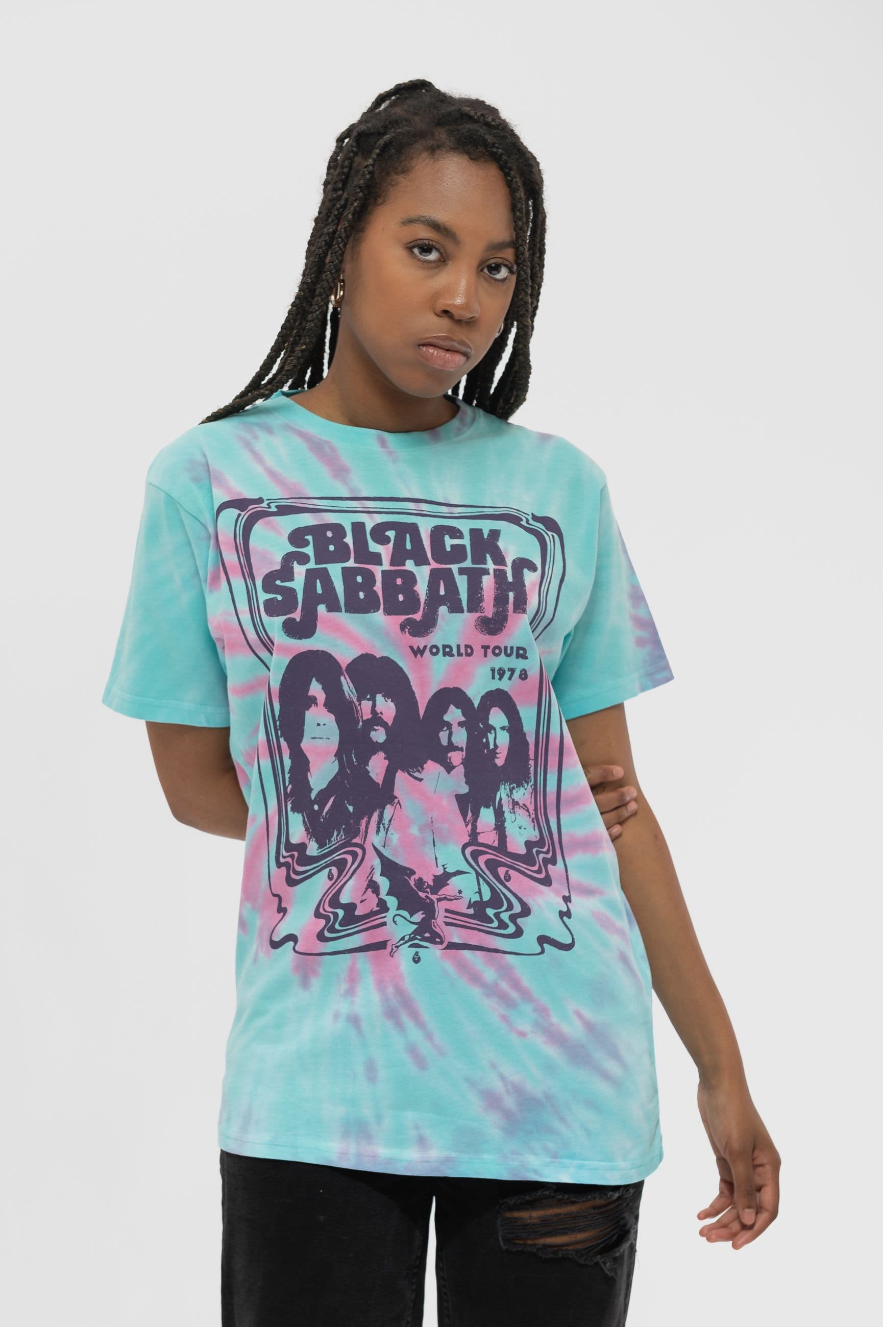 World Tour 78 Tie Dye T Shirt