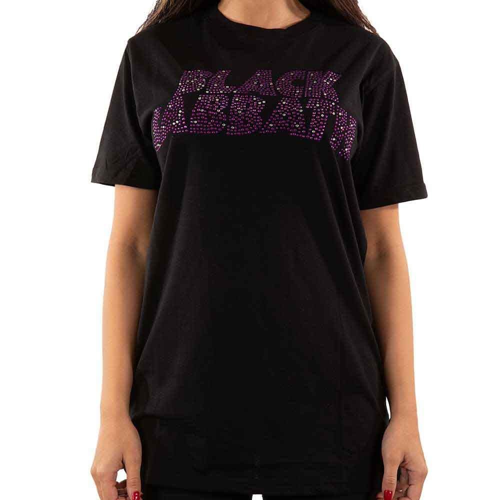 Classic Wavy Diamante T Shirt
