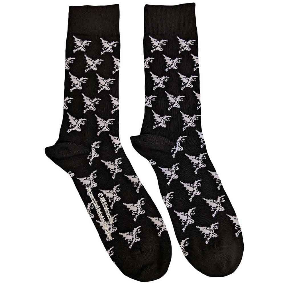 Demon Pattern Ankle Socks
