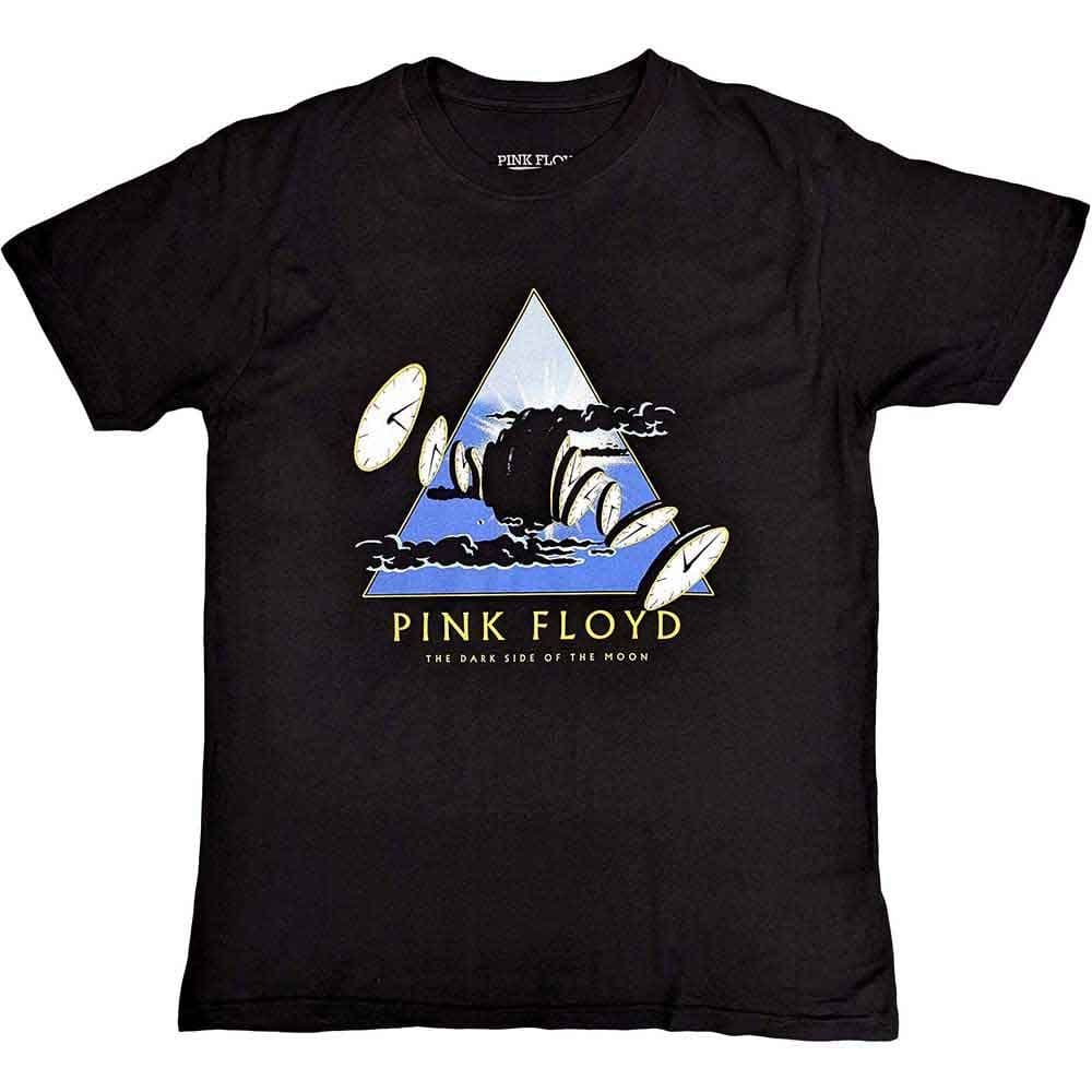Dark side Moon Melting Clocks T Shirt