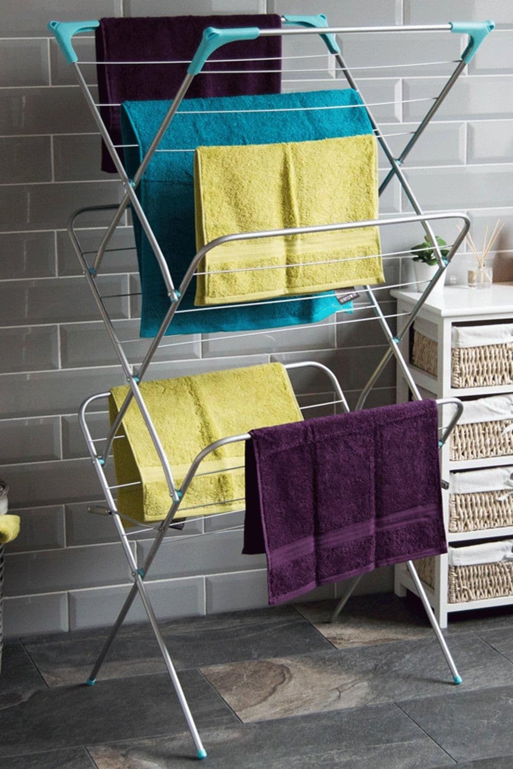 Vida 3 Tier Clothes Airer Indoor Outdoor Dryer Rack Laundry