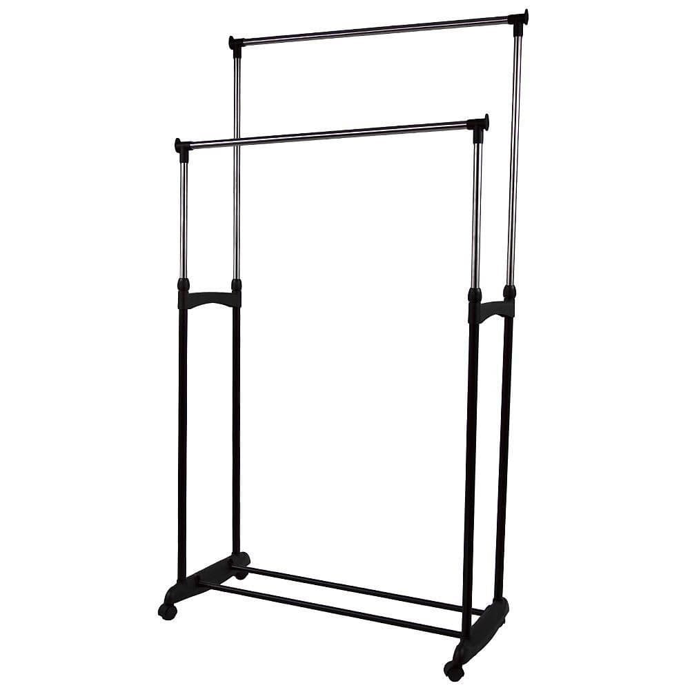 Vida Double Garment Rack Clothes Rail Hanging Stand
