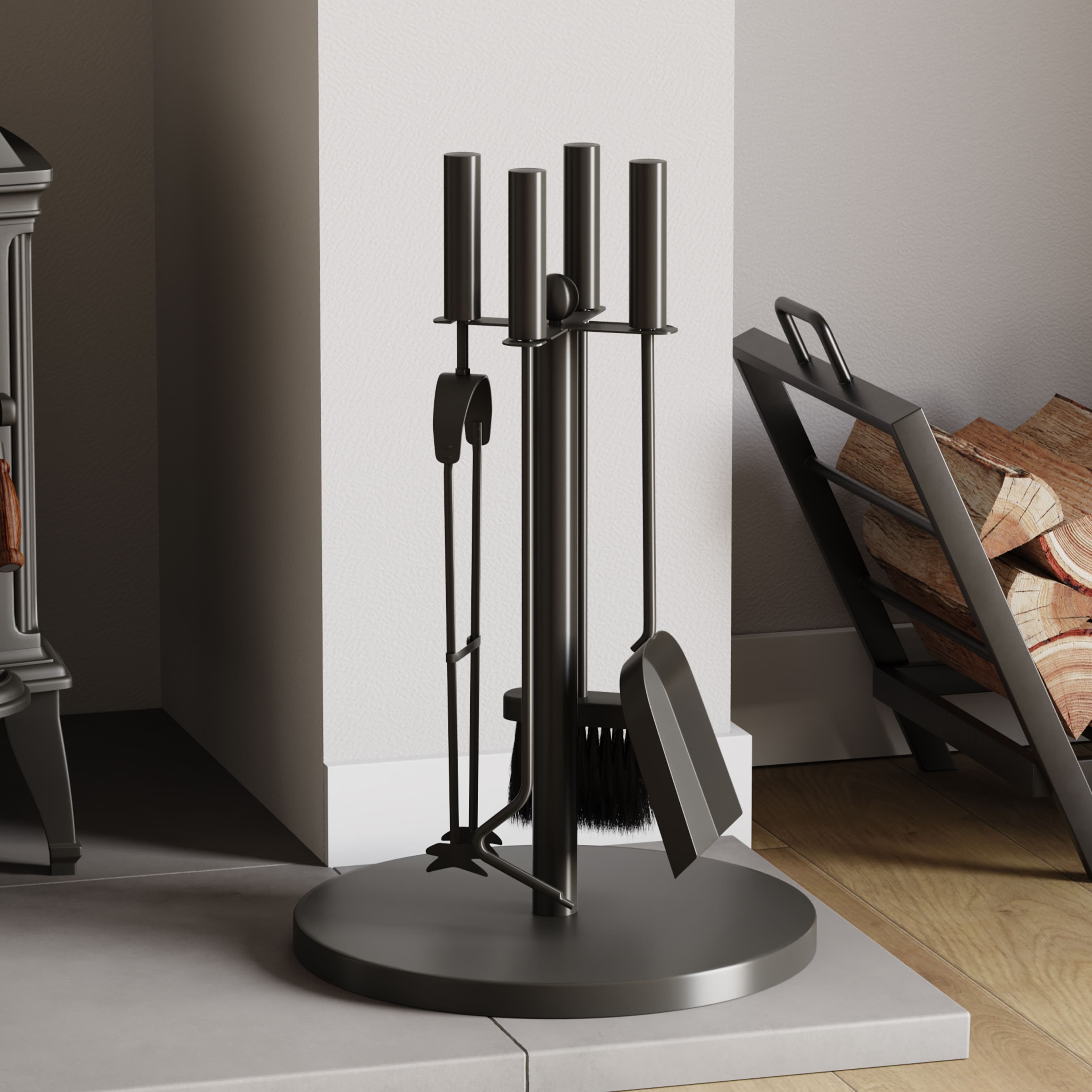 Fire Vida 5 Piece Warwick Companion Set Fireplace Tool Set