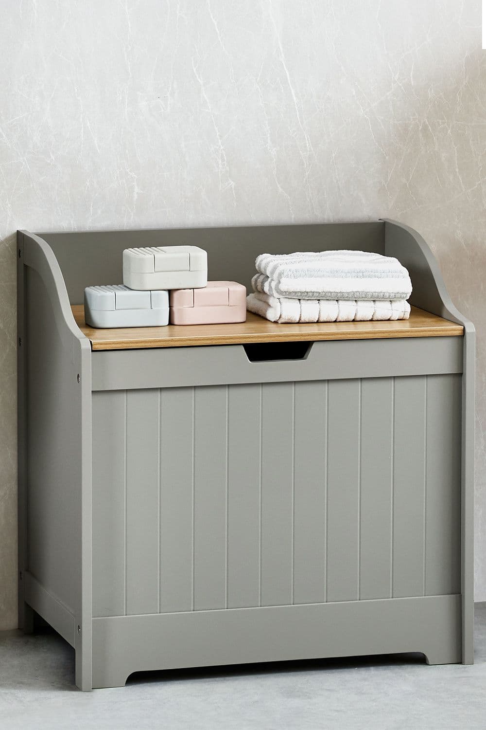 Bath Vida Priano Dual purpose Storage Laundry Chest Cabinet Toy Storage 580 x 560 x 380 mm