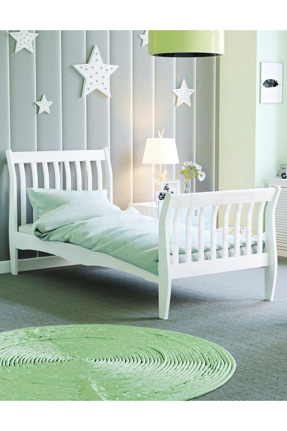 Vida Orion Single Sleigh Bed Bedroom Furniture