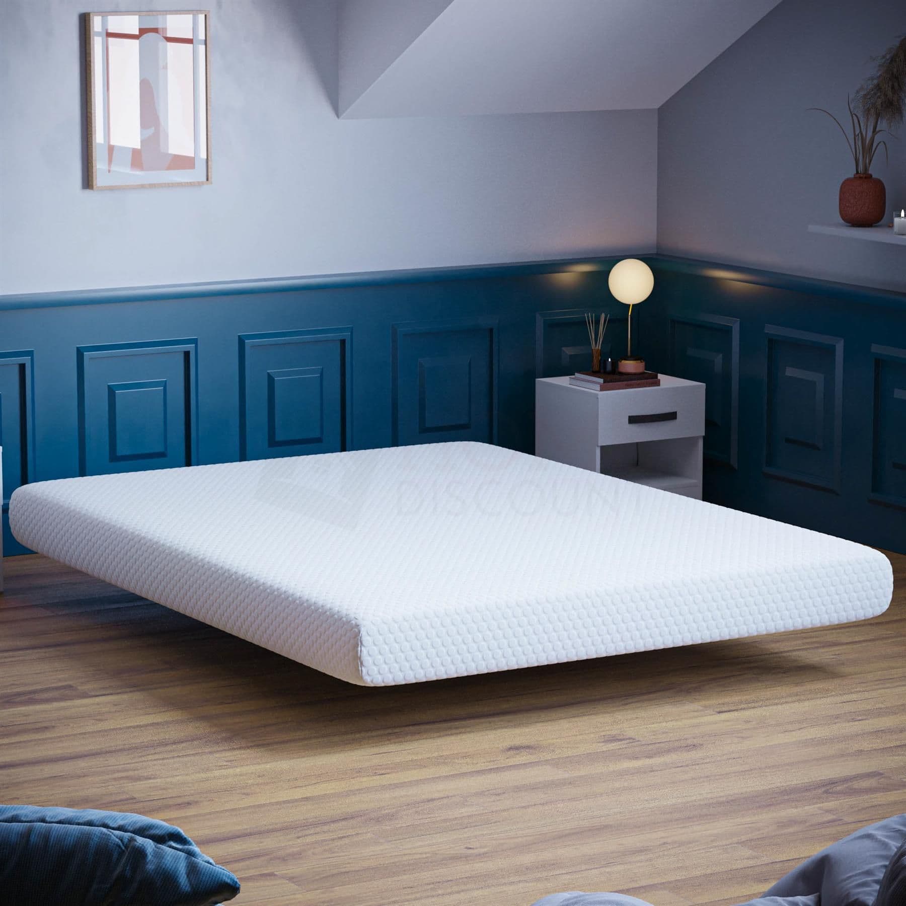Vida Designs Comfort Memory Foam Mattress 8" High Quality Durable Bedroom Mattress