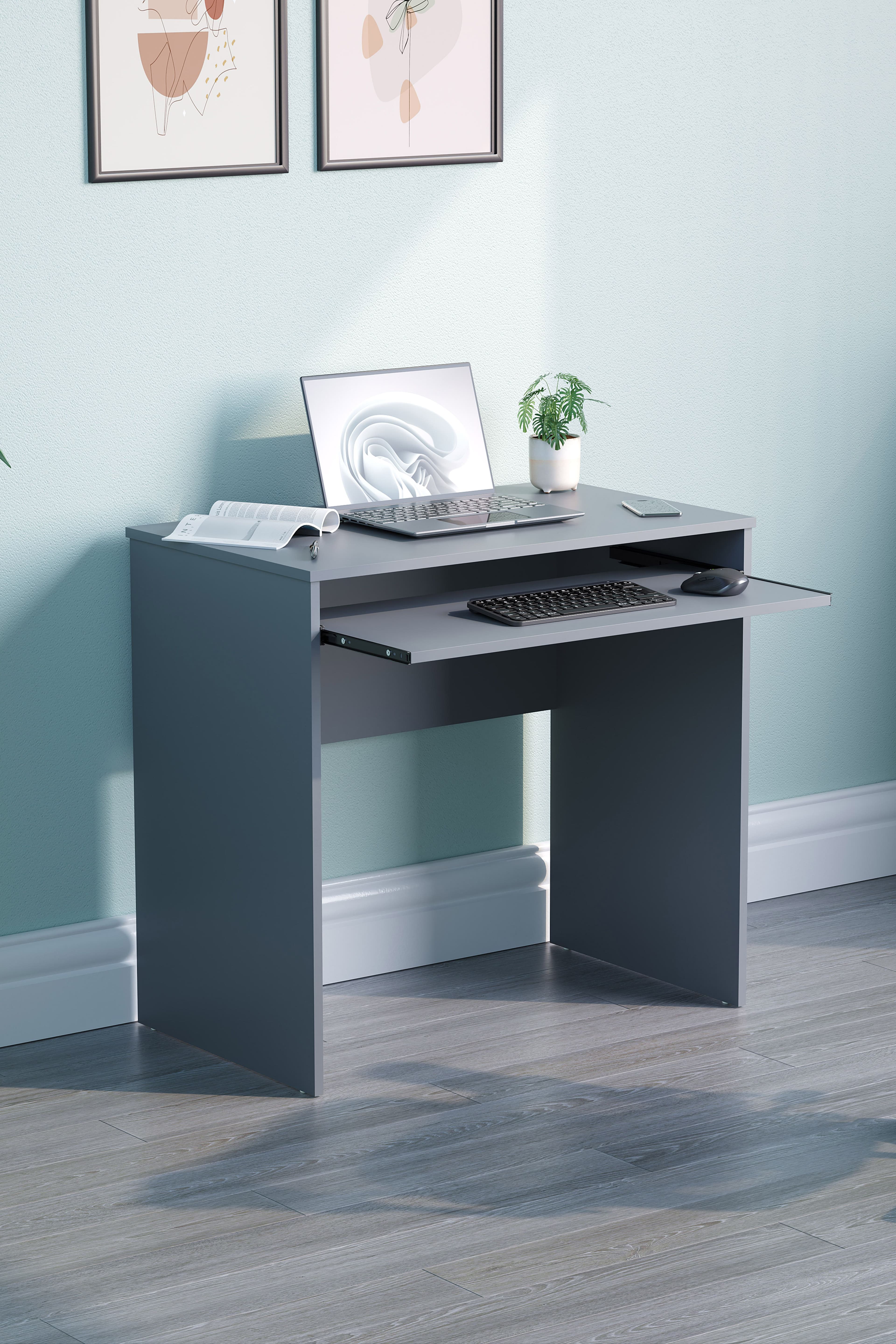 Vida Designs Huby Computer Desk Storage Office Study Gaming Table