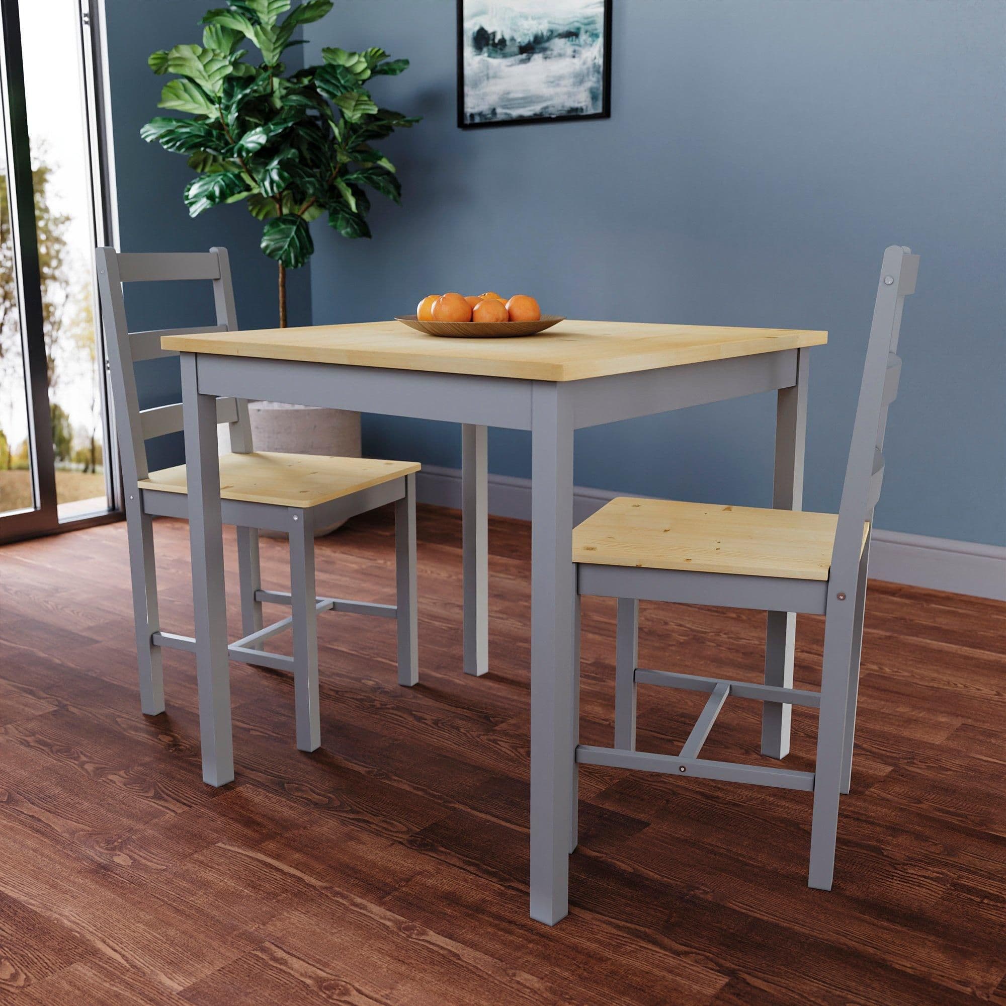 Vida Designs Yorkshire 2 Seater Dining Set Kitchen Dining Set Furniture Set 2